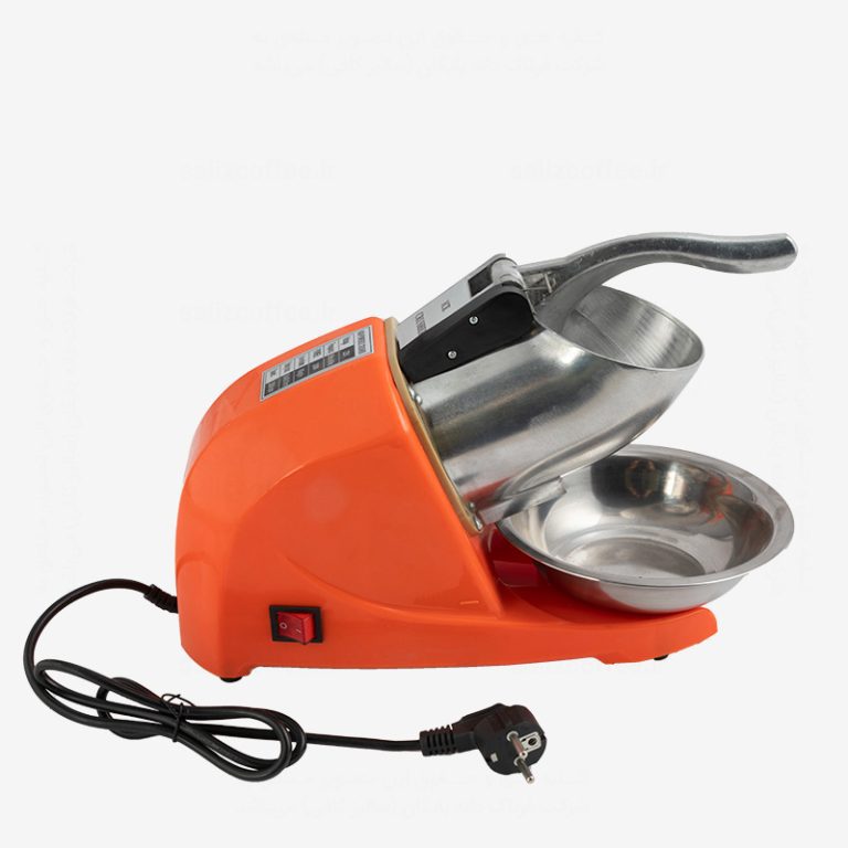 دستگاه آیس کراشر مدل WF-A168 با طراحی حرفه‌ای و قدرت مناسب، گزینه‌ای ایده‌آل برای خرد کردن یخ در کافی‌شاپ‌ها و رستوران‌ها با عملکرد پایدار و سریع.